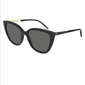 NWT Saint Laurent Women Sunglasses Black 55